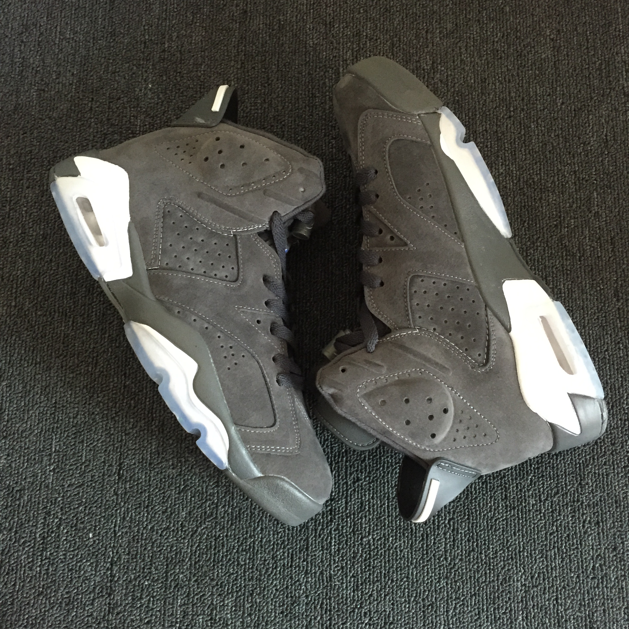 Air Jordan 6 Deek Skin 3M Grey - Click Image to Close